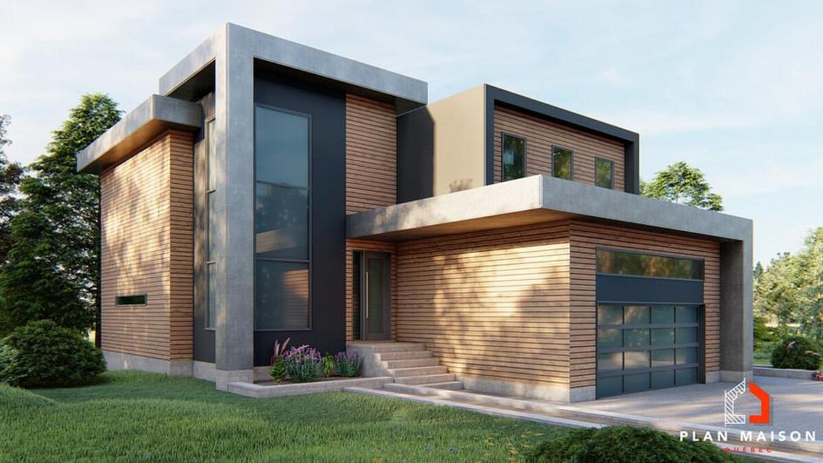 Images Plan Maison Québec | Plan de maison neuve, Chalet, Bi-génération, Duplex, Triplex, Mini maison, et Garage