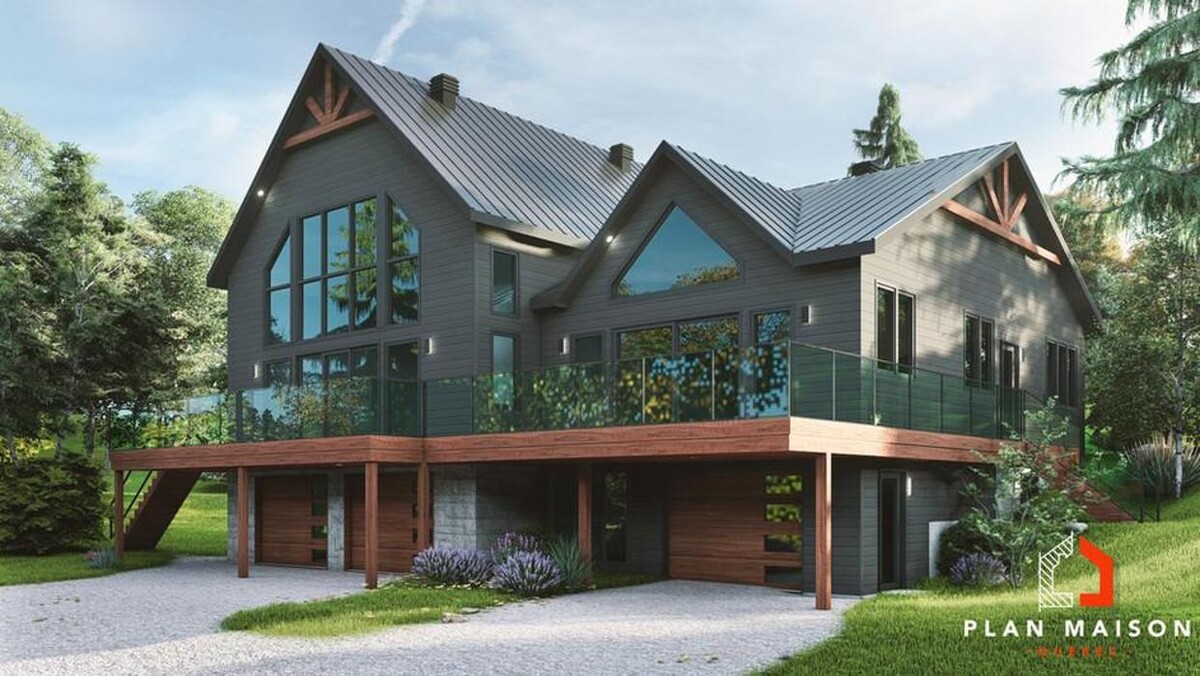 Images Plan Maison Québec | Plan de maison neuve, Chalet, Bi-génération, Duplex, Triplex, Mini maison, et Garage