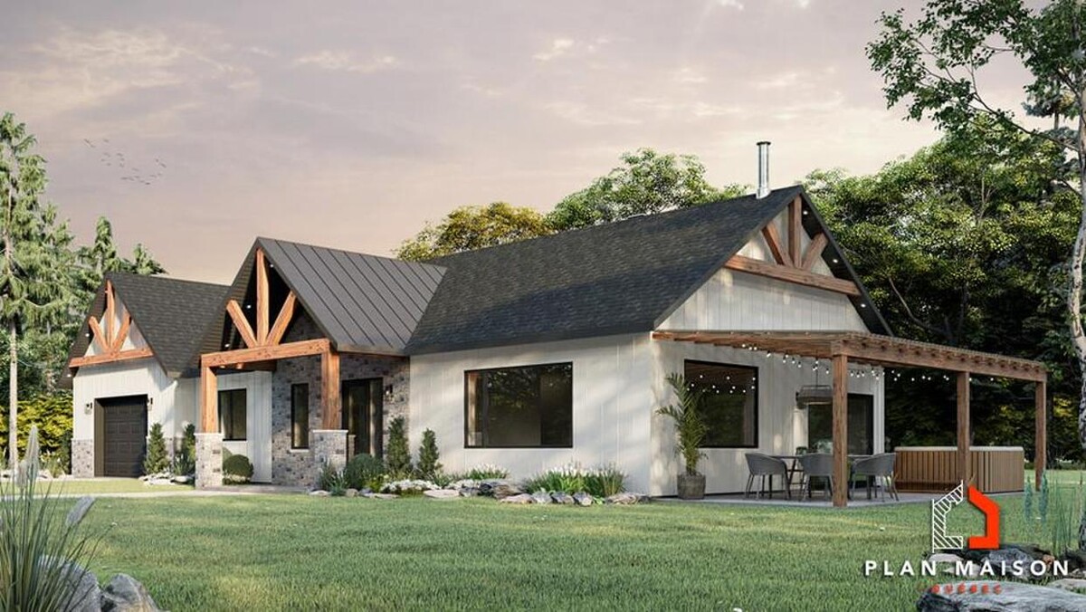 Images Plan Maison Québec | Plan de maison neuve, Chalet, Bi-génération, Duplex, Triplex, Mini maison, et Garage
