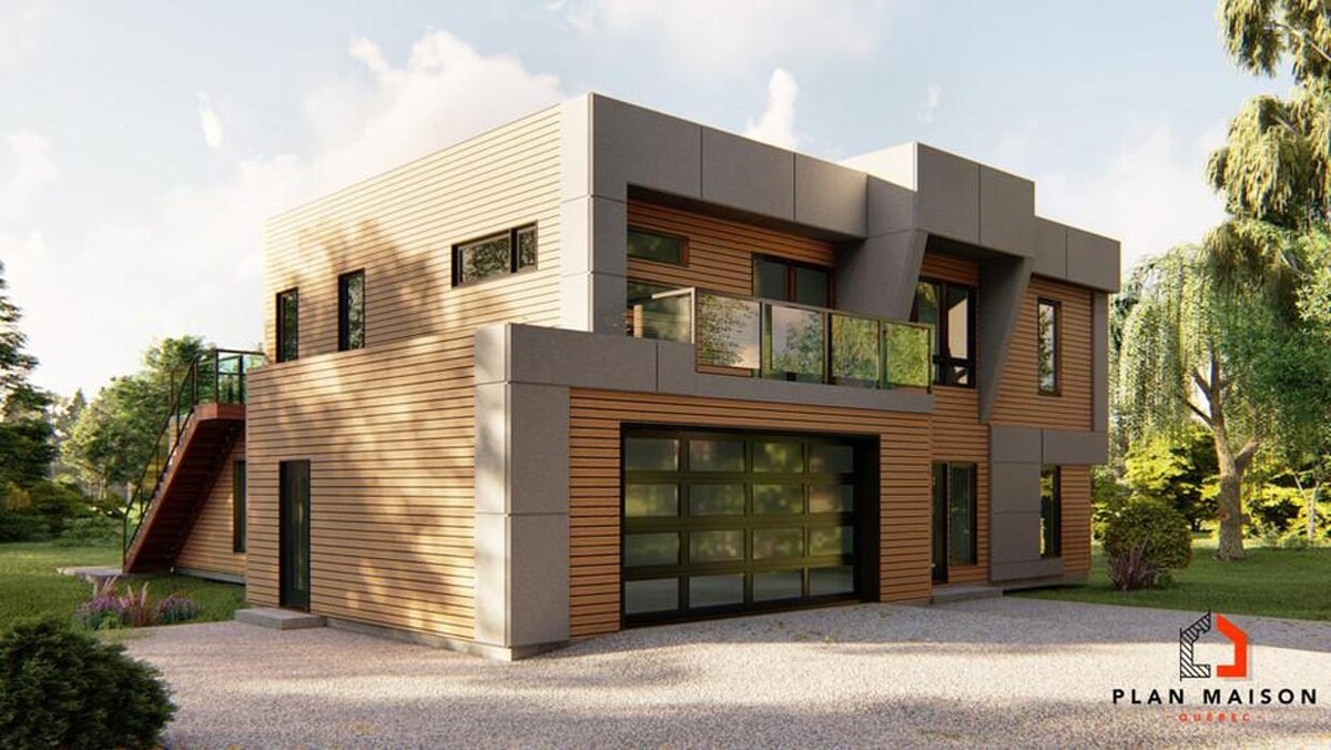Images Plan Maison Québec | Plan de maison neuve, Chalet, Bi-génération, Duplex, Triplex, Mini maison, et Garage