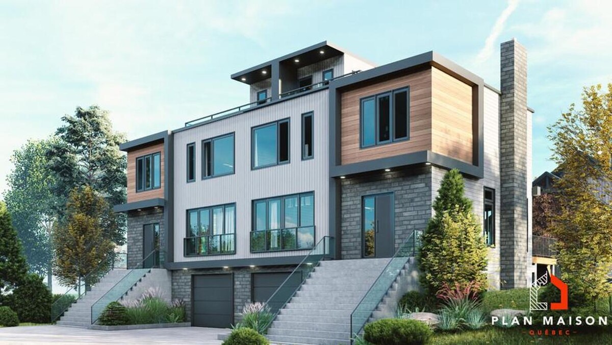 Images Plan Maison Québec | Plan de maison neuve, Chalet, Bi-génération, Duplex, Triplex, Mini maison, et Garage