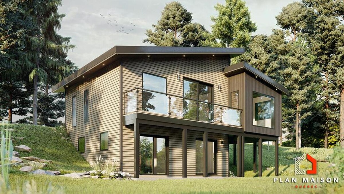 Images Plan Maison Québec | Plan de maison neuve, Chalet, Bi-génération, Duplex, Triplex, Mini maison, et Garage