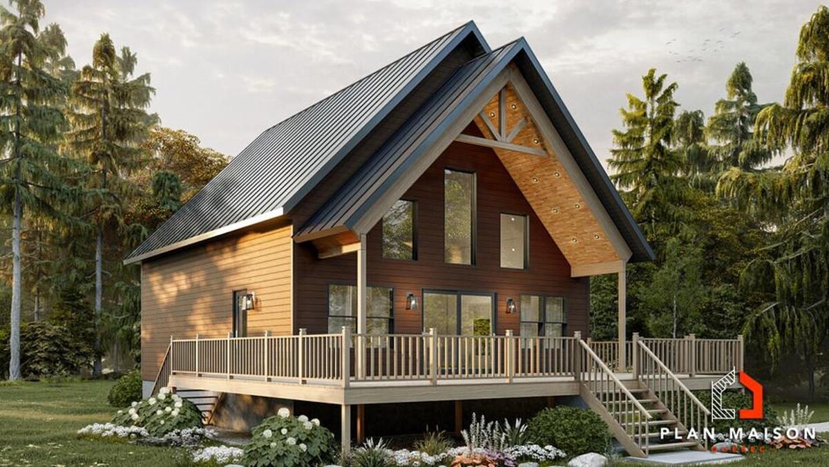 Images Plan Maison Québec | Plan de maison neuve, Chalet, Bi-génération, Duplex, Triplex, Mini maison, et Garage