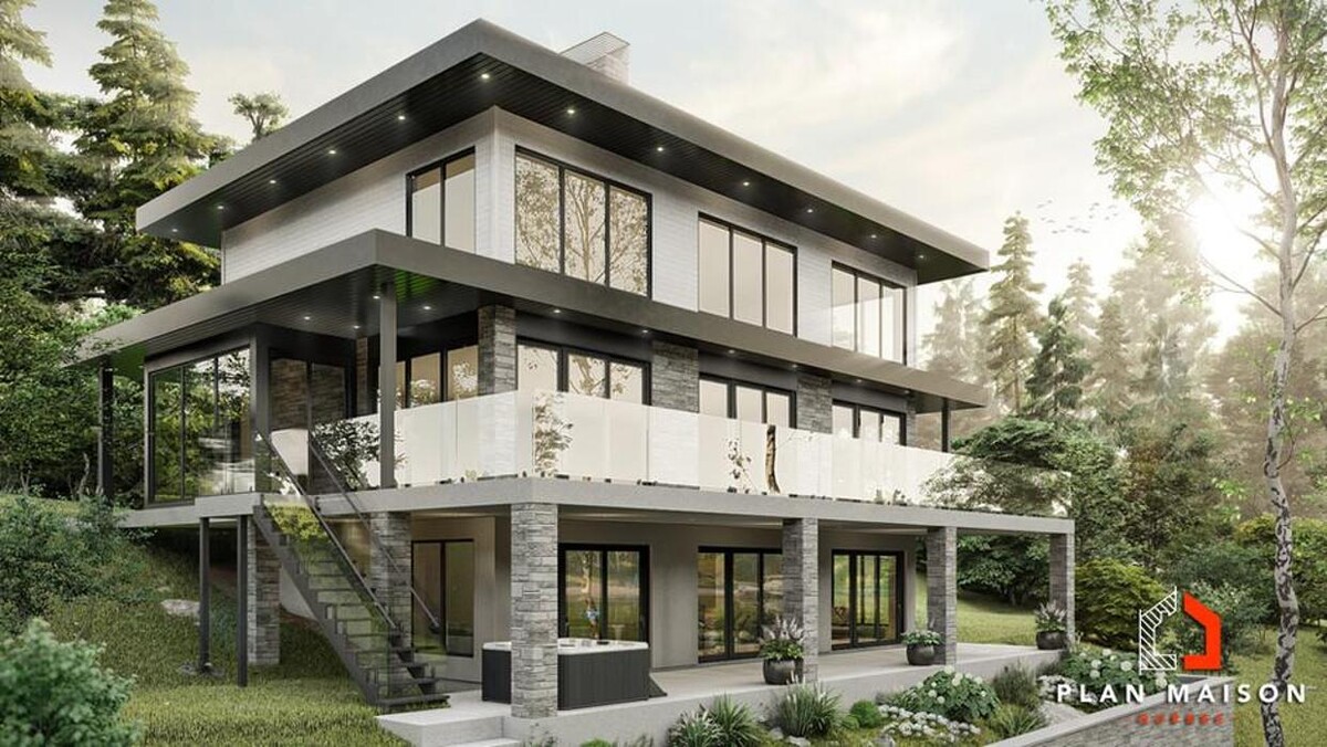 Images Plan Maison Québec | Plan de maison neuve, Chalet, Bi-génération, Duplex, Triplex, Mini maison, et Garage