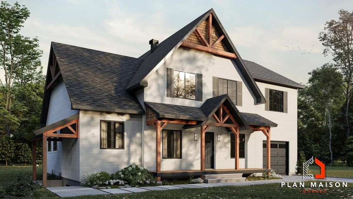 Images Plan Maison Québec | Plan de maison neuve, Chalet, Bi-génération, Duplex, Triplex, Mini maison, et Garage