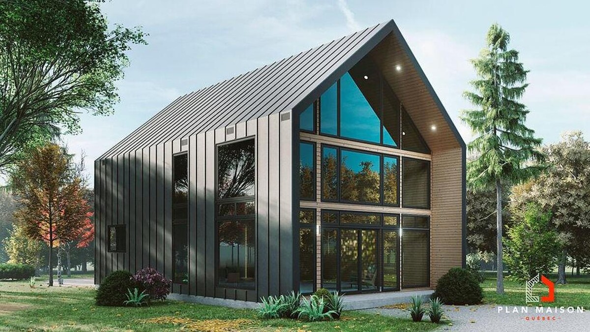 Images Plan Maison Québec | Plan de maison neuve, Chalet, Bi-génération, Duplex, Triplex, Mini maison, et Garage