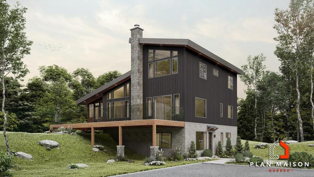 Images Plan Maison Québec | Plan de maison neuve, Chalet, Bi-génération, Duplex, Triplex, Mini maison, et Garage