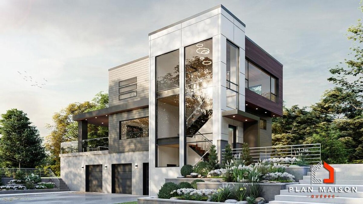 Images Plan Maison Québec | Plan de maison neuve, Chalet, Bi-génération, Duplex, Triplex, Mini maison, et Garage