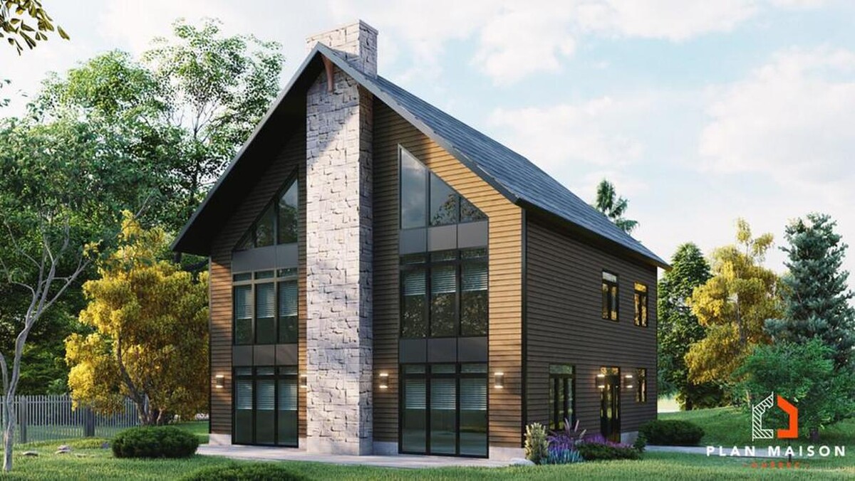 Images Plan Maison Québec | Plan de maison neuve, Chalet, Bi-génération, Duplex, Triplex, Mini maison, et Garage