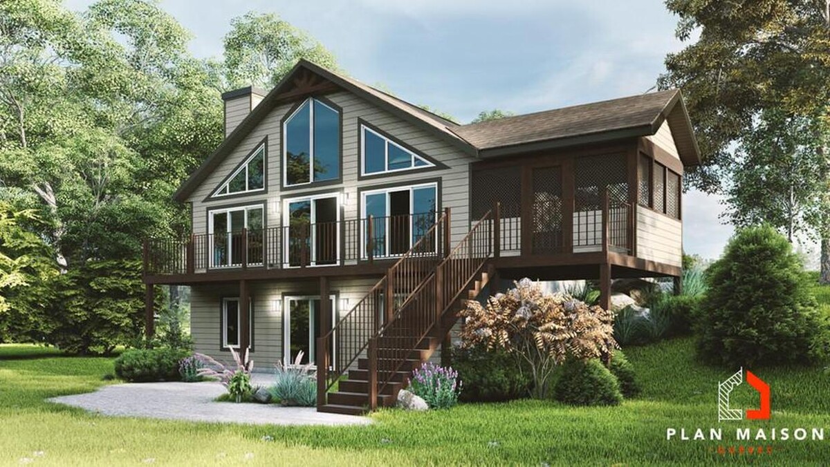 Images Plan Maison Québec | Plan de maison neuve, Chalet, Bi-génération, Duplex, Triplex, Mini maison, et Garage