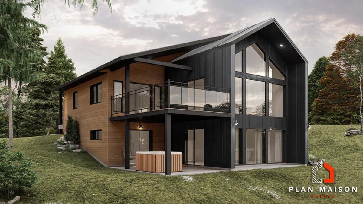 Images Plan Maison Québec | Plan de maison neuve, Chalet, Bi-génération, Duplex, Triplex, Mini maison, et Garage