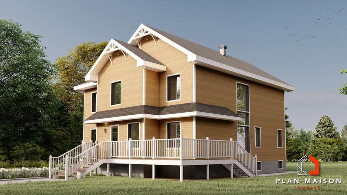 Images Plan Maison Québec | Plan de maison neuve, Chalet, Bi-génération, Duplex, Triplex, Mini maison, et Garage