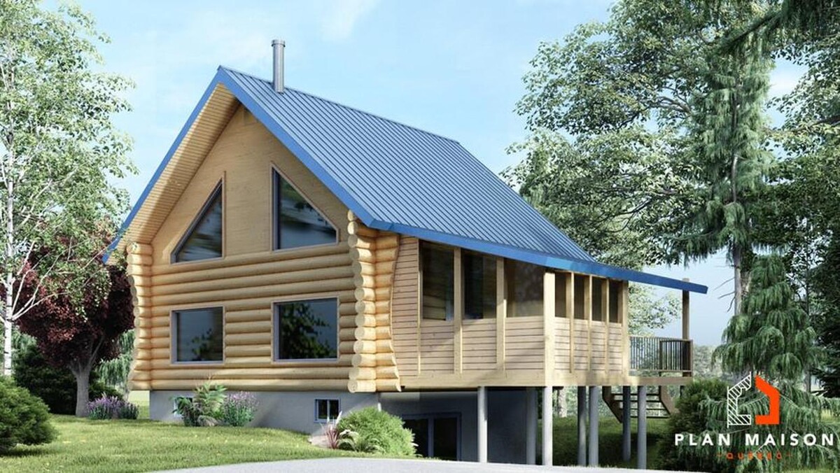 Images Plan Maison Québec | Plan de maison neuve, Chalet, Bi-génération, Duplex, Triplex, Mini maison, et Garage