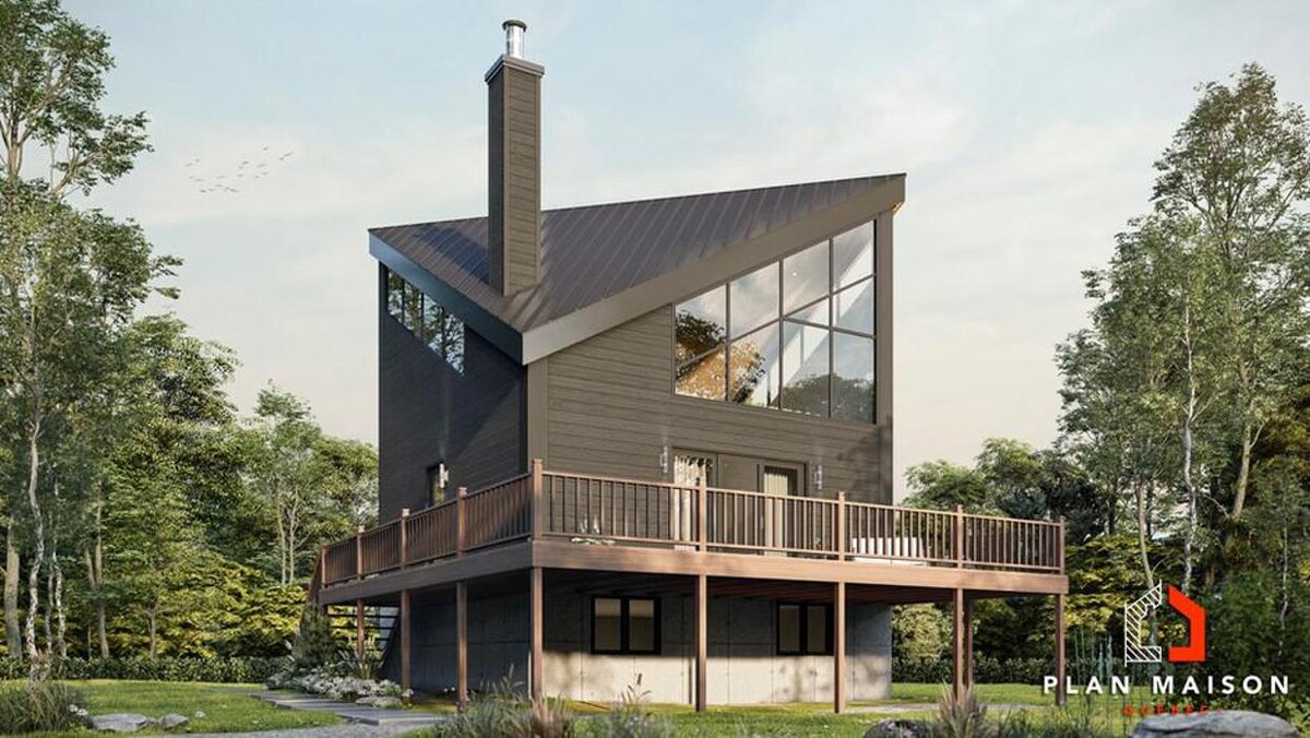 Images Plan Maison Québec | Plan de maison neuve, Chalet, Bi-génération, Duplex, Triplex, Mini maison, et Garage