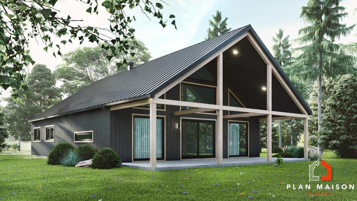 Images Plan Maison Québec | Plan de maison neuve, Chalet, Bi-génération, Duplex, Triplex, Mini maison, et Garage