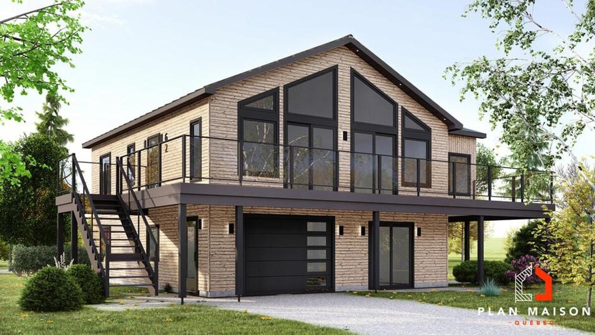 Images Plan Maison Québec | Plan de maison neuve, Chalet, Bi-génération, Duplex, Triplex, Mini maison, et Garage