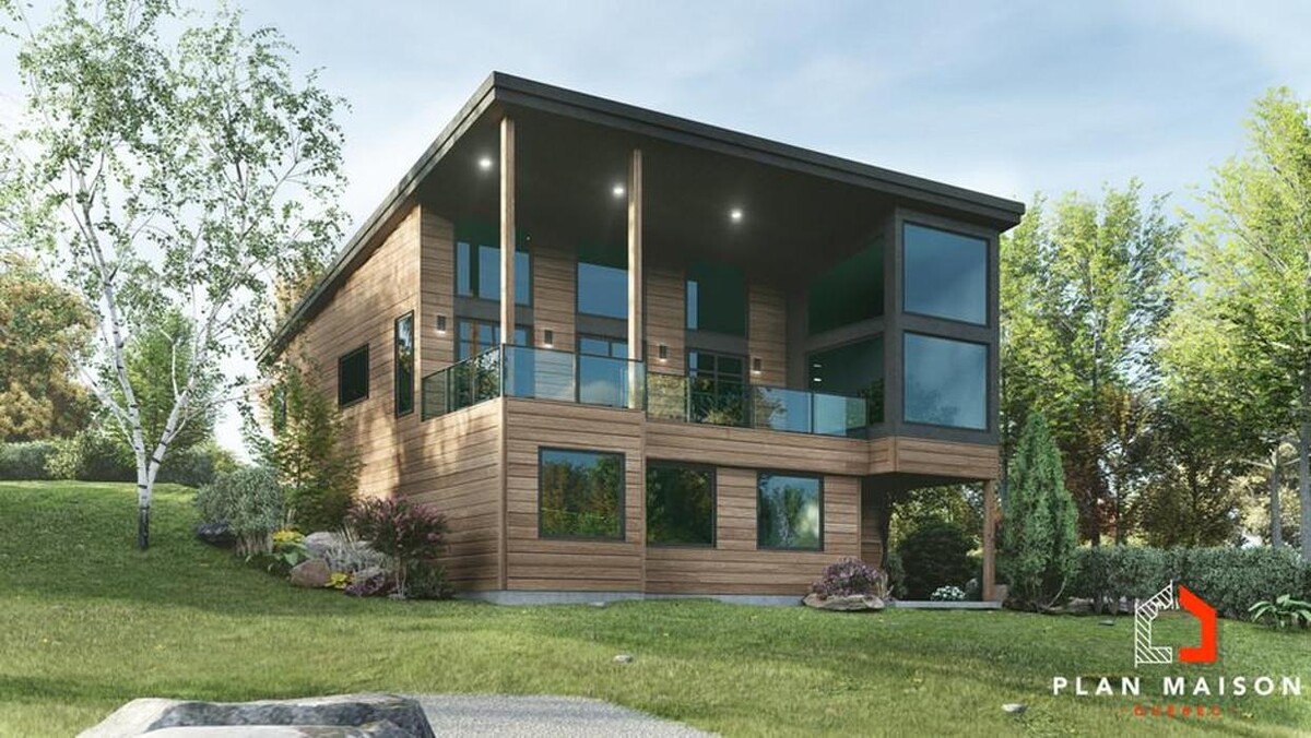 Images Plan Maison Québec | Plan de maison neuve, Chalet, Bi-génération, Duplex, Triplex, Mini maison, et Garage
