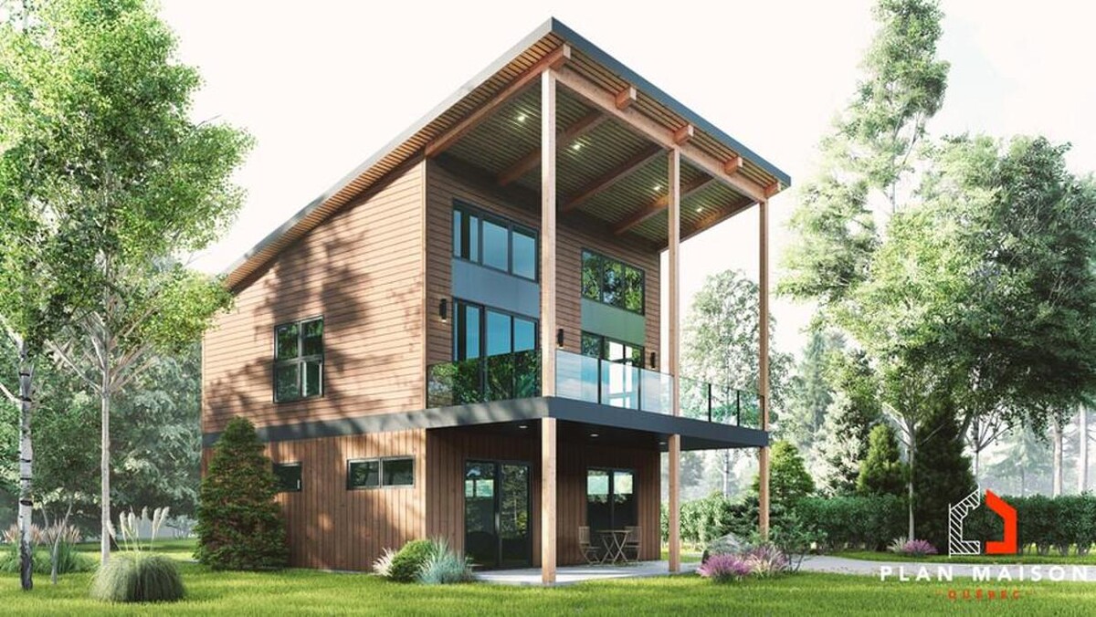 Images Plan Maison Québec | Plan de maison neuve, Chalet, Bi-génération, Duplex, Triplex, Mini maison, et Garage