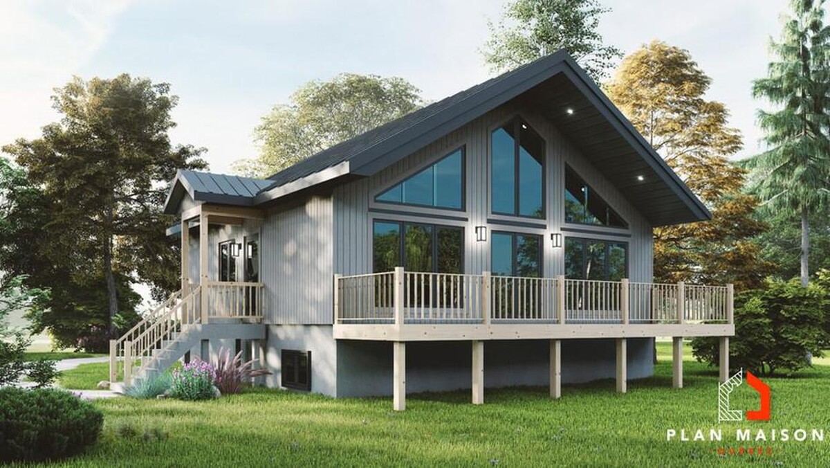 Images Plan Maison Québec | Plan de maison neuve, Chalet, Bi-génération, Duplex, Triplex, Mini maison, et Garage