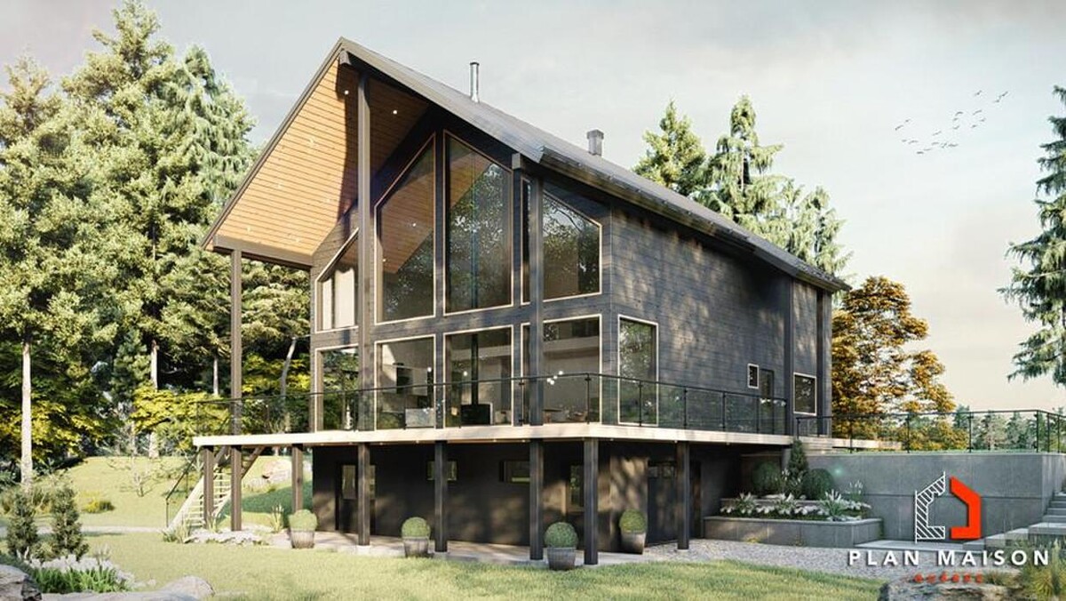 Images Plan Maison Québec | Plan de maison neuve, Chalet, Bi-génération, Duplex, Triplex, Mini maison, et Garage