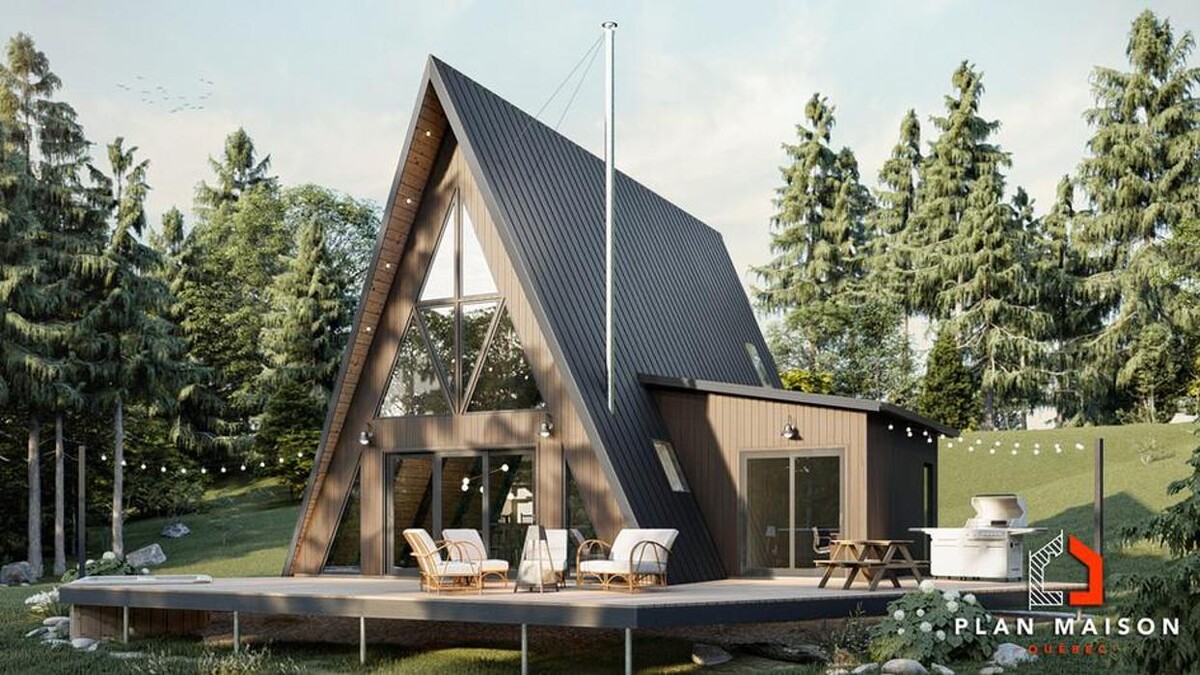 Images Plan Maison Québec | Plan de maison neuve, Chalet, Bi-génération, Duplex, Triplex, Mini maison, et Garage