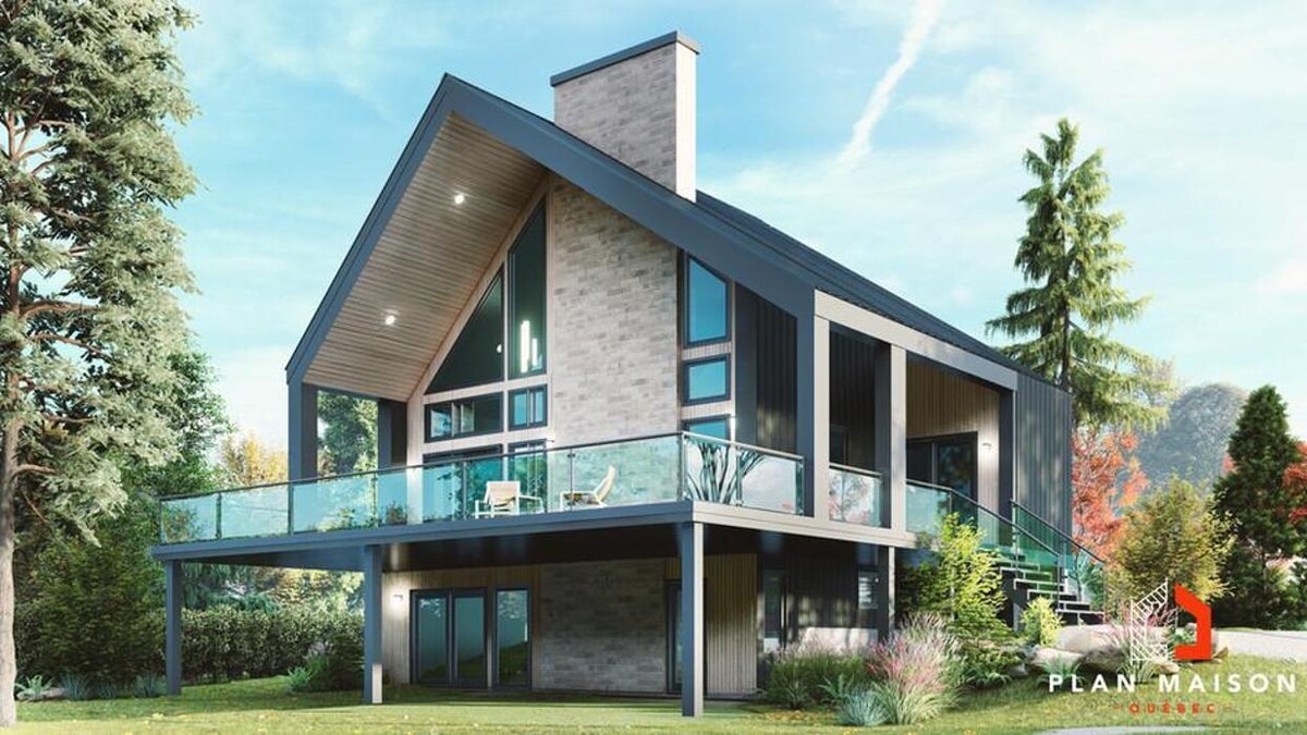 Images Plan Maison Québec | Plan de maison neuve, Chalet, Bi-génération, Duplex, Triplex, Mini maison, et Garage