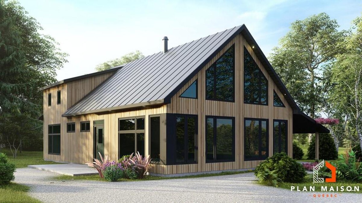 Images Plan Maison Québec | Plan de maison neuve, Chalet, Bi-génération, Duplex, Triplex, Mini maison, et Garage