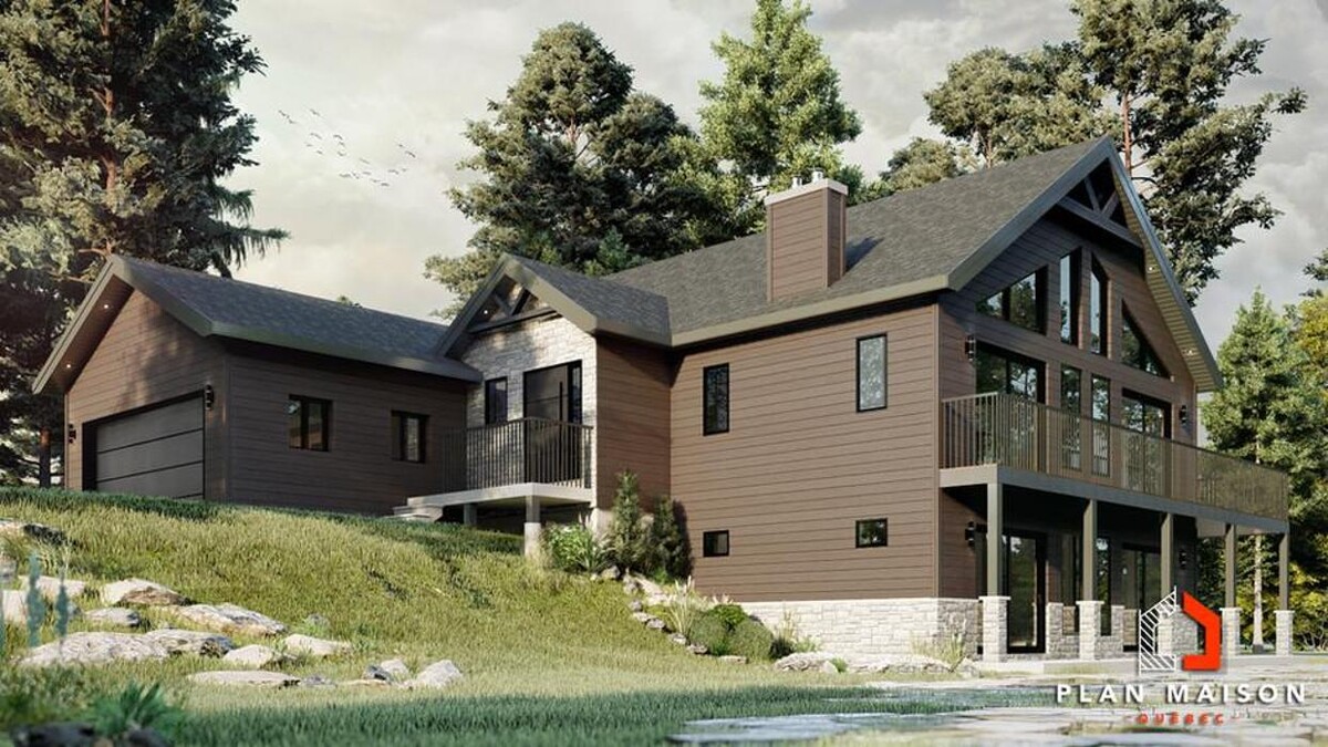 Images Plan Maison Québec | Plan de maison neuve, Chalet, Bi-génération, Duplex, Triplex, Mini maison, et Garage