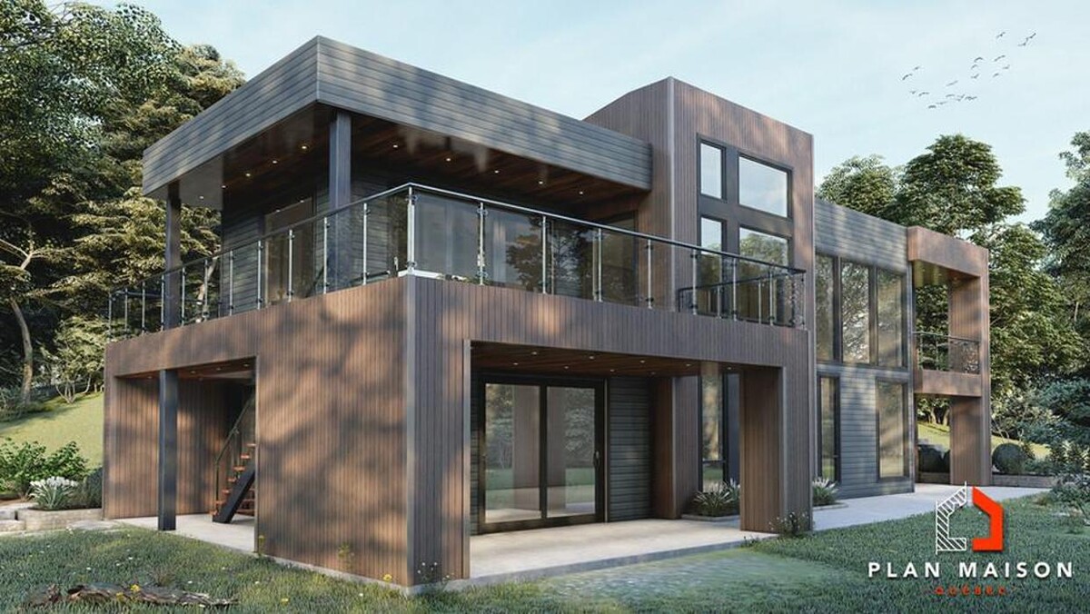 Images Plan Maison Québec | Plan de maison neuve, Chalet, Bi-génération, Duplex, Triplex, Mini maison, et Garage