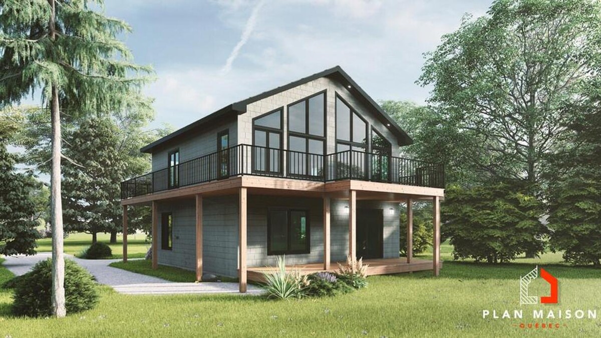 Images Plan Maison Québec | Plan de maison neuve, Chalet, Bi-génération, Duplex, Triplex, Mini maison, et Garage