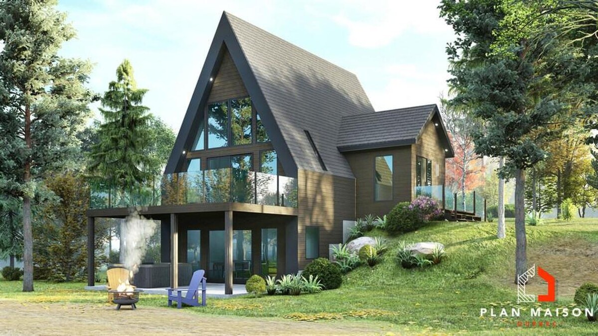 Images Plan Maison Québec | Plan de maison neuve, Chalet, Bi-génération, Duplex, Triplex, Mini maison, et Garage