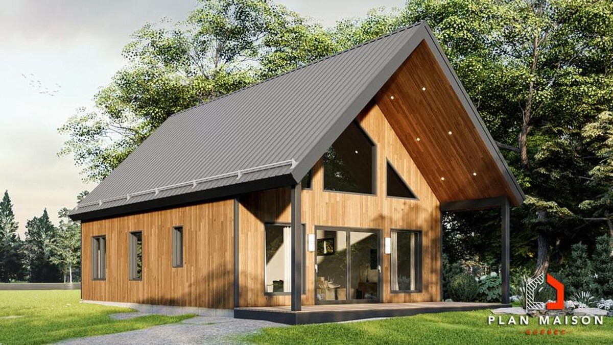 Images Plan Maison Québec | Plan de maison neuve, Chalet, Bi-génération, Duplex, Triplex, Mini maison, et Garage