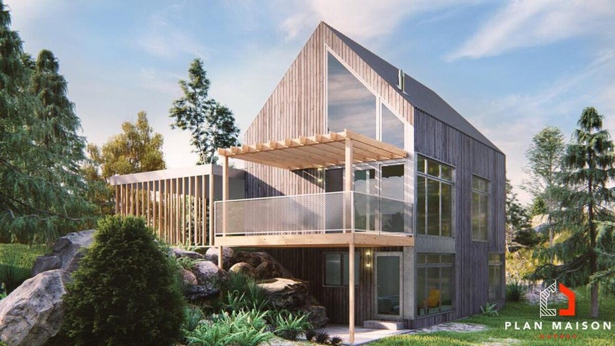 Images Plan Maison Québec | Plan de maison neuve, Chalet, Bi-génération, Duplex, Triplex, Mini maison, et Garage