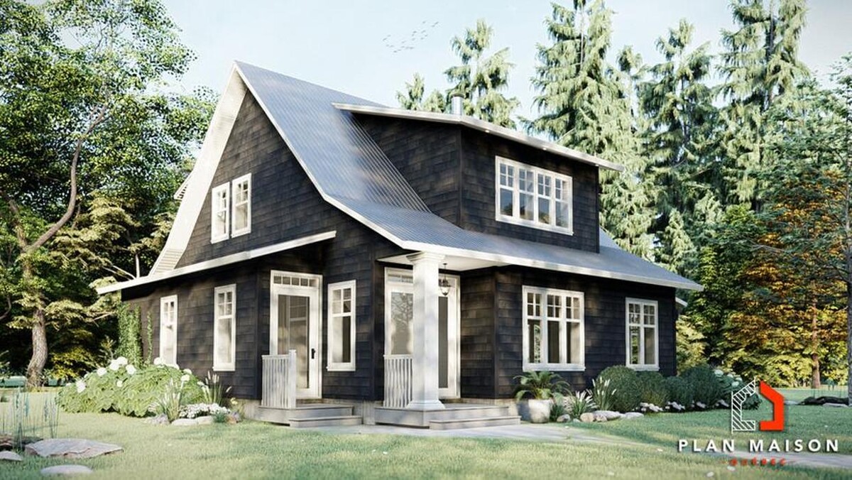 Images Plan Maison Québec | Plan de maison neuve, Chalet, Bi-génération, Duplex, Triplex, Mini maison, et Garage