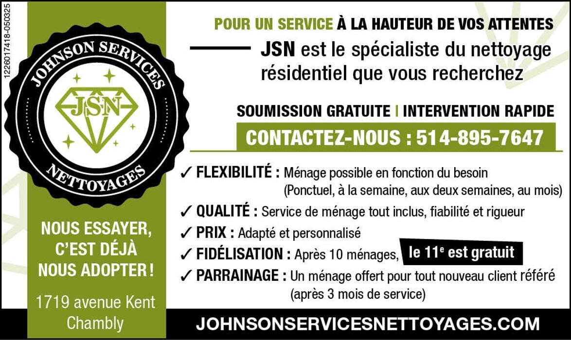 Images Johnson services nettoyages