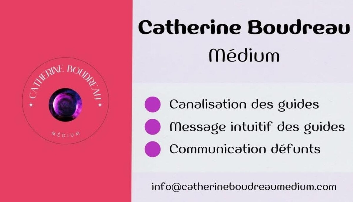 Images Catherine Boudreau, médium