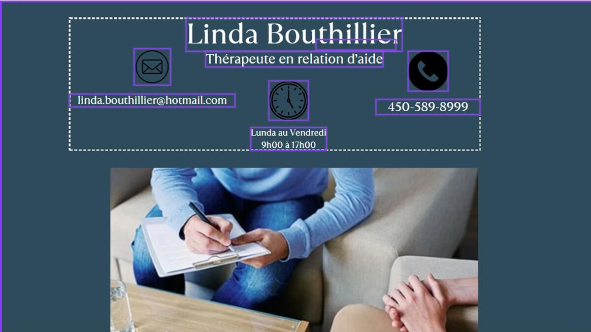Images Thérapeute Linda Bouthillier