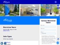 Website Screenshot Brentview Tower