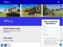 Website Screenshot Warwick Apartments