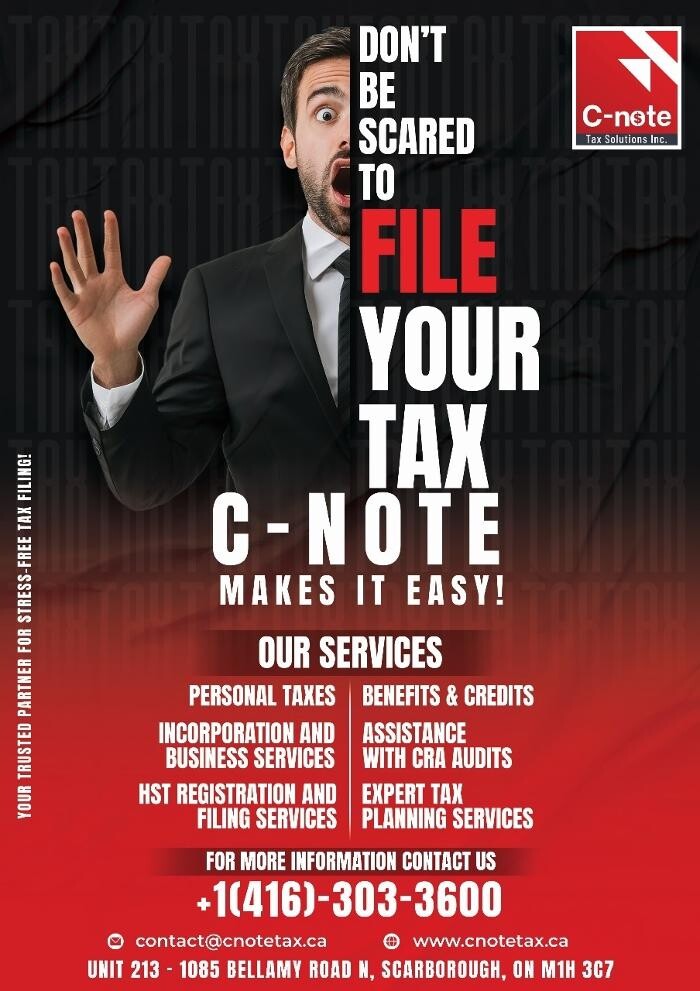 Images C-Note Tax Solutions Inc