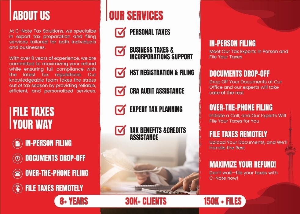 Images C-Note Tax Solutions Inc