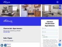 Website Screenshot Chanteclair Apartments