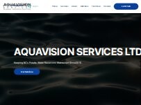 Website Screenshot Aquavision Services Ltd