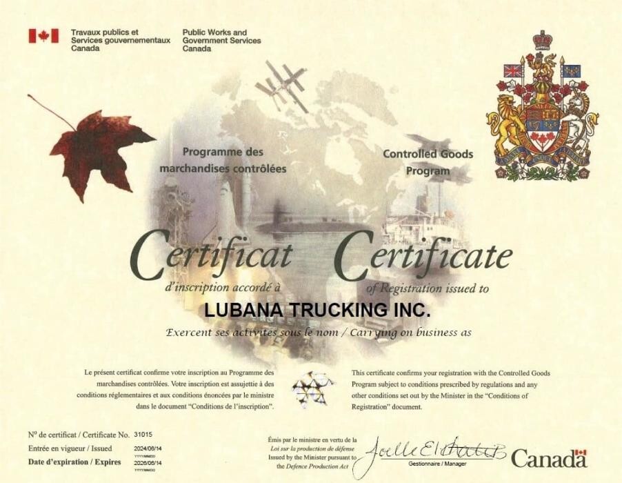 Images Lubana Trucking
