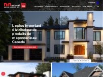 Website Screenshot Montréal Brique Et Pierre Inc