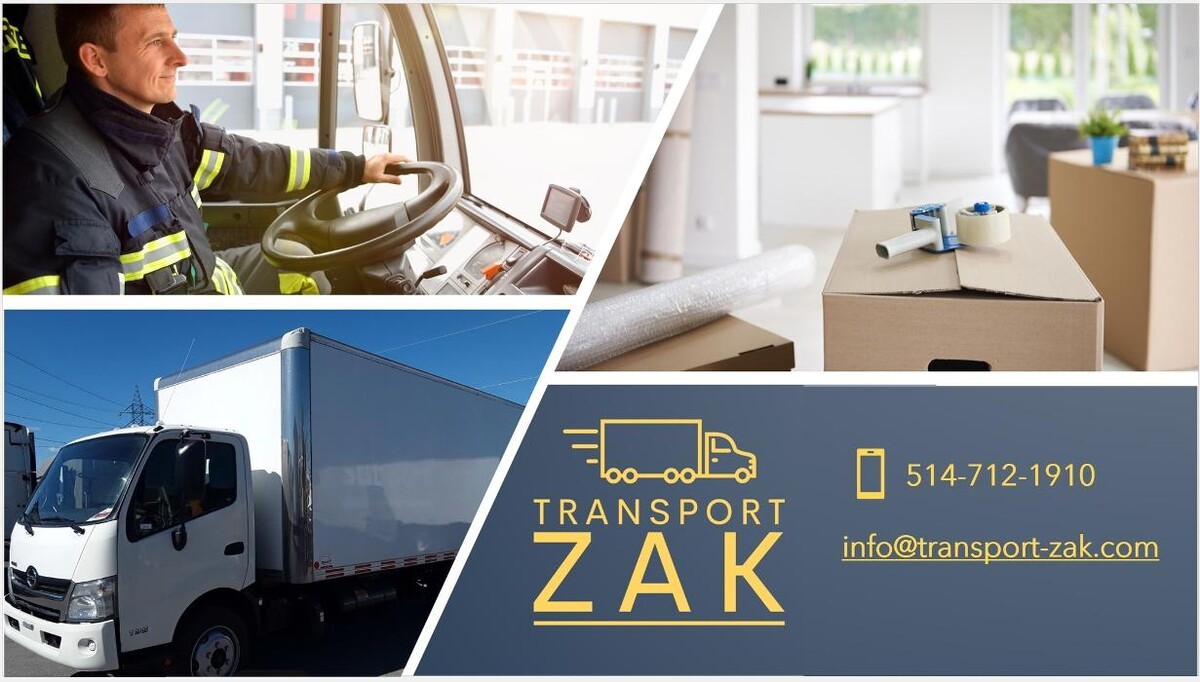 Images TRANSPORT DÉMÉNAGEMENT ZAK INC.