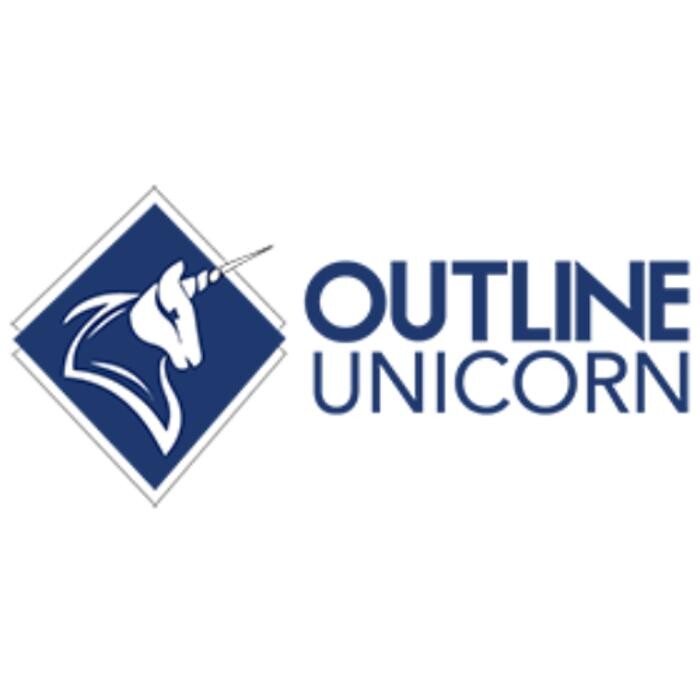 Outline Unicorn Logo