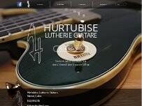 Website Screenshot Hurtubise Lutherie Guitare