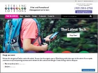 Website Screenshot Sterling Editions