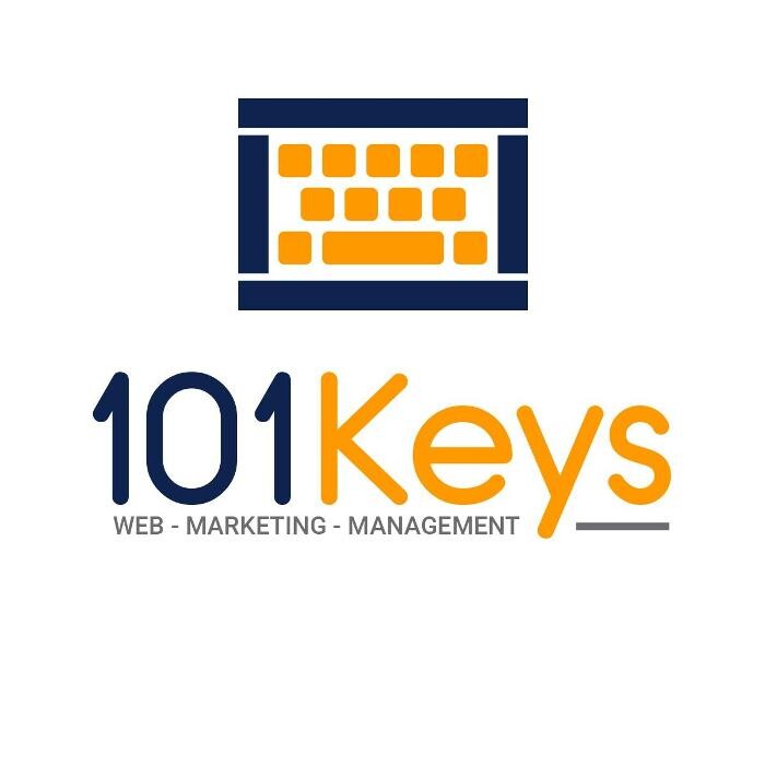 101 Keys Inc. | Website Design and Digital Marketing Logo